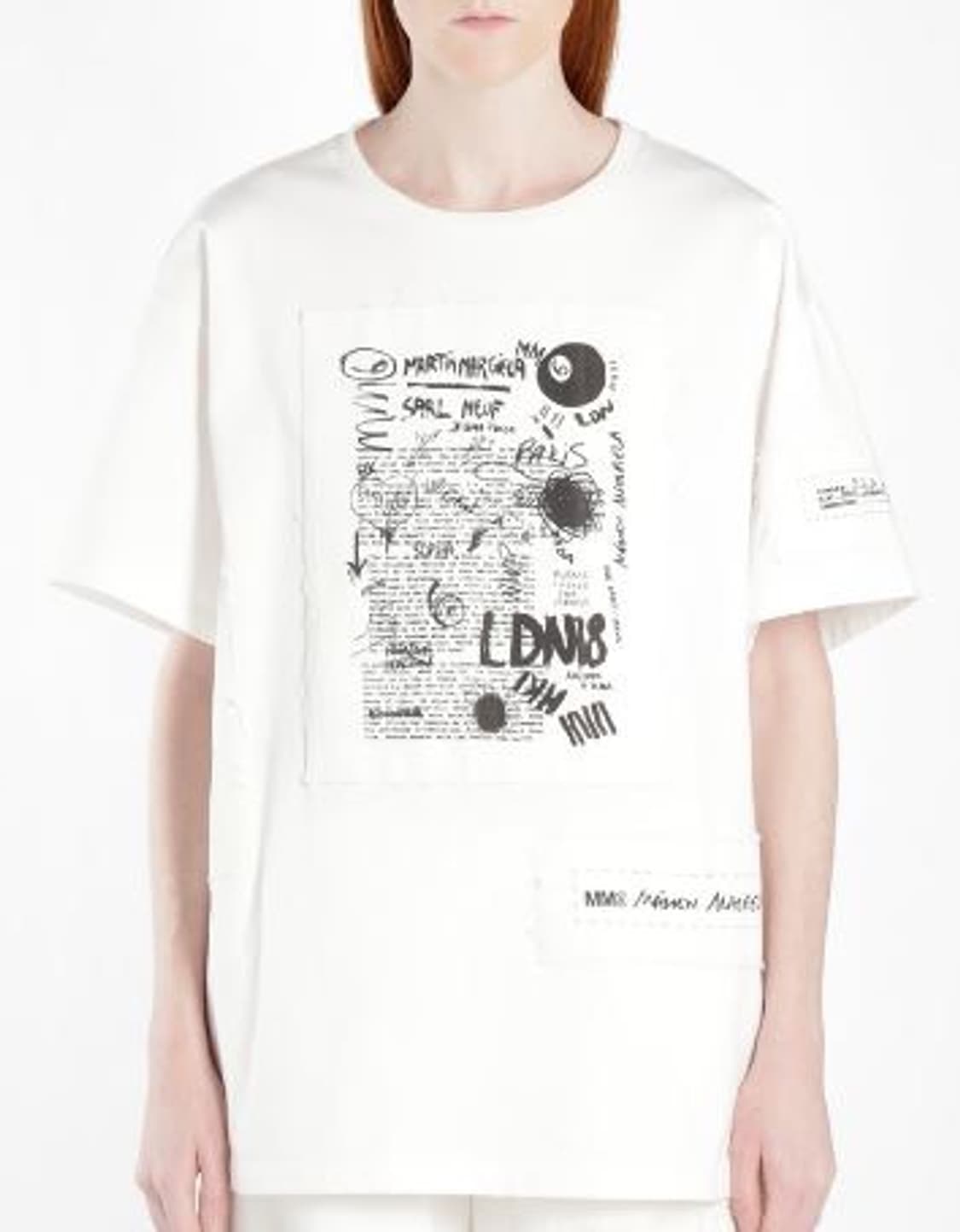 MM6 메종 마르지엘라 오버핏 반팔 티셔츠 상품이미지1