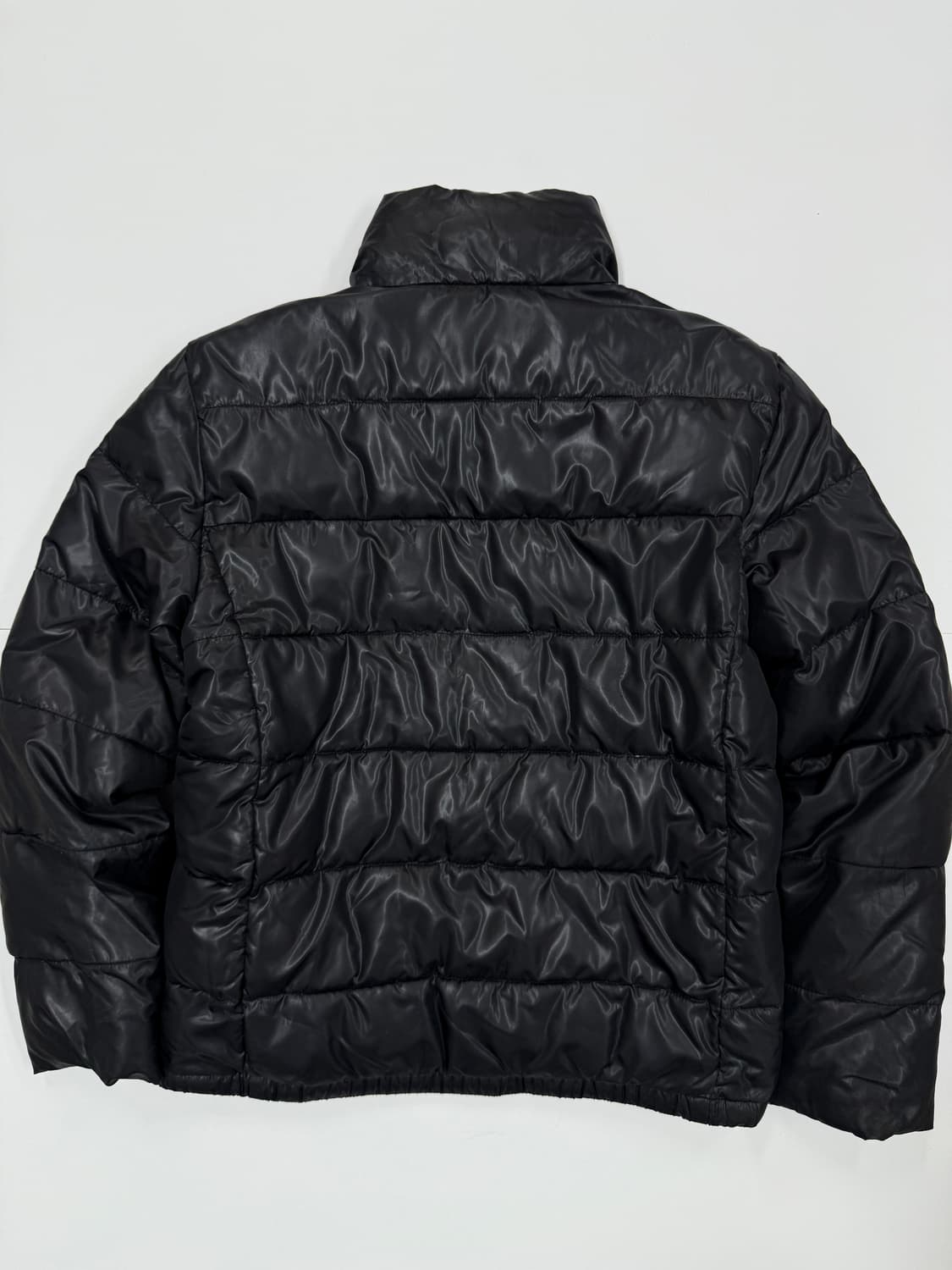 지오다노 블랙 유광패딩 상품이미지6