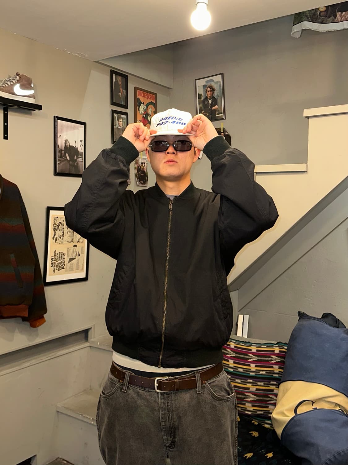 90‘s Marlboro logo reversible jacket 상품이미지2