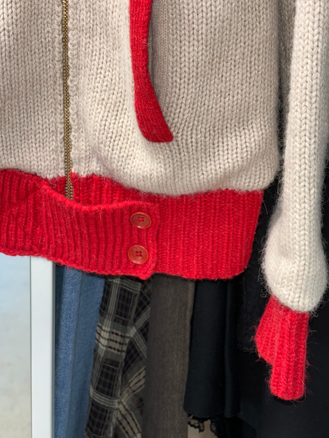 쟈딕앤볼테르 알파카 니트 자켓 상품이미지8