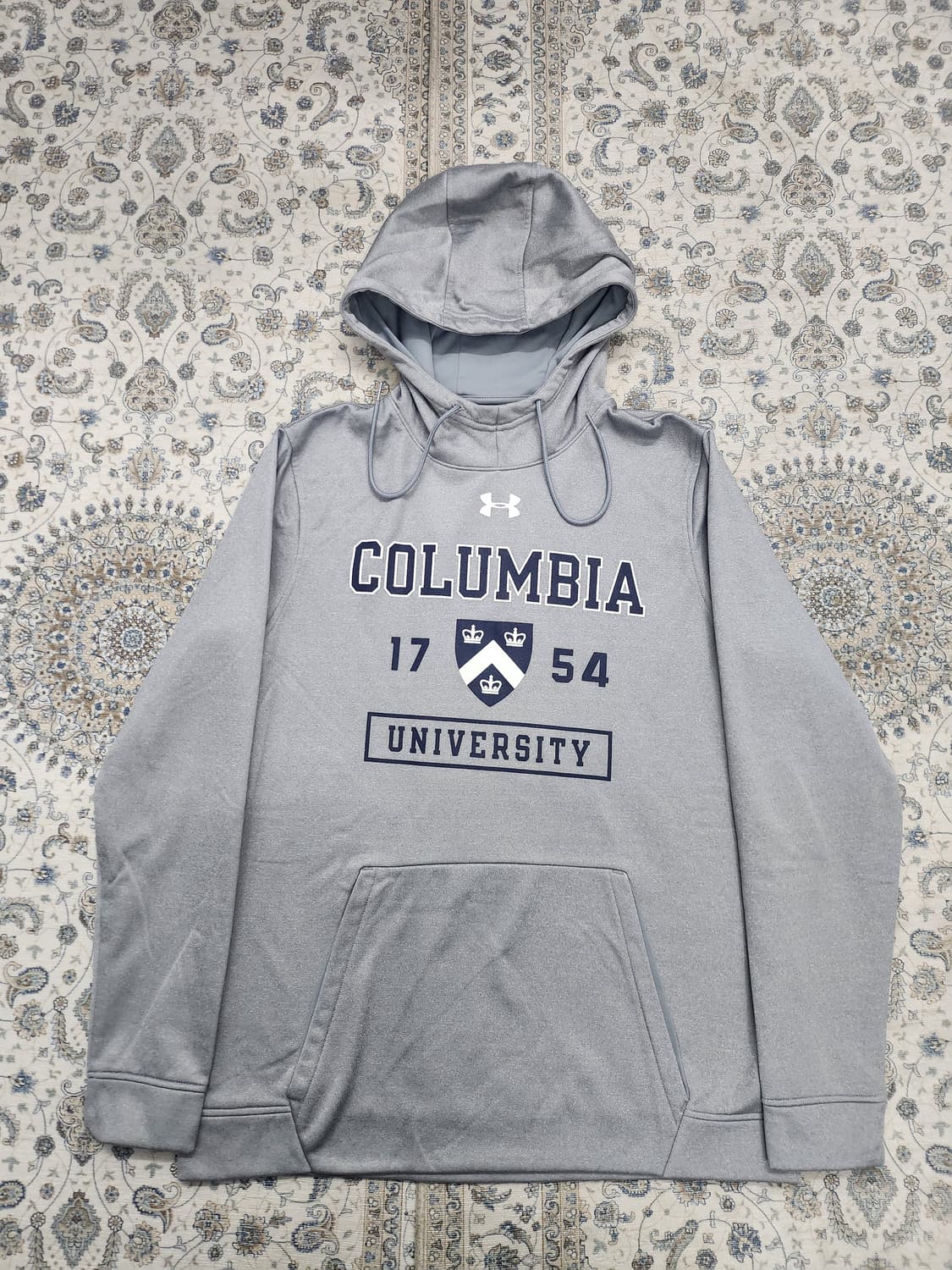 언더아머 컬럼비아대 후드티 그레이 L 상품이미지1