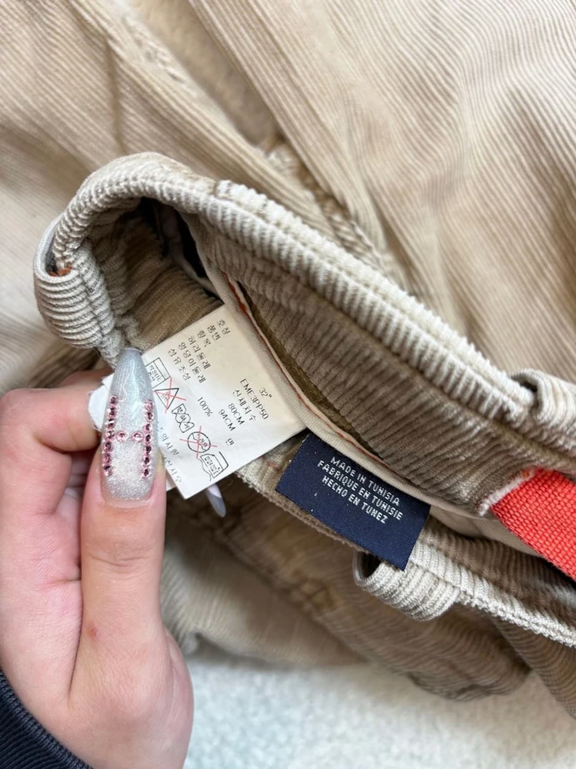 타미힐피거 00's 워시드 와이드 코듀로이 팬츠 PN6254 상품이미지7