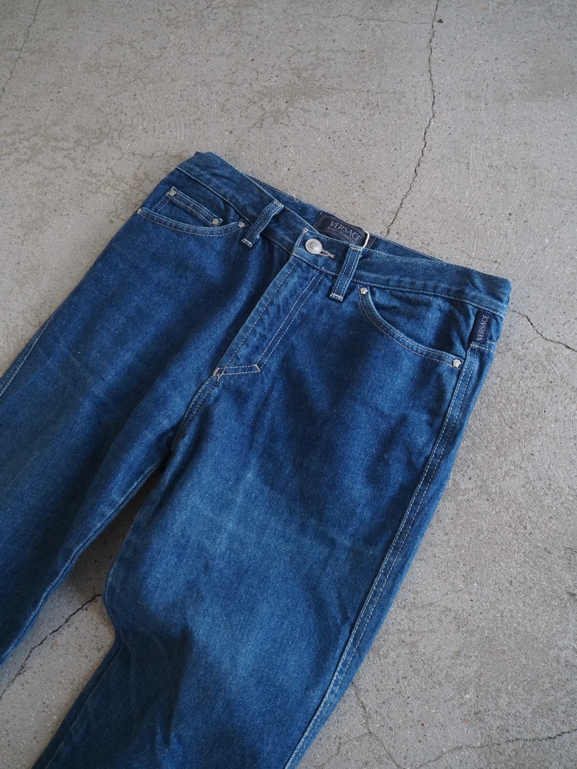 1990's VERSACE JEANS COUTURE denim pants 상품이미지3