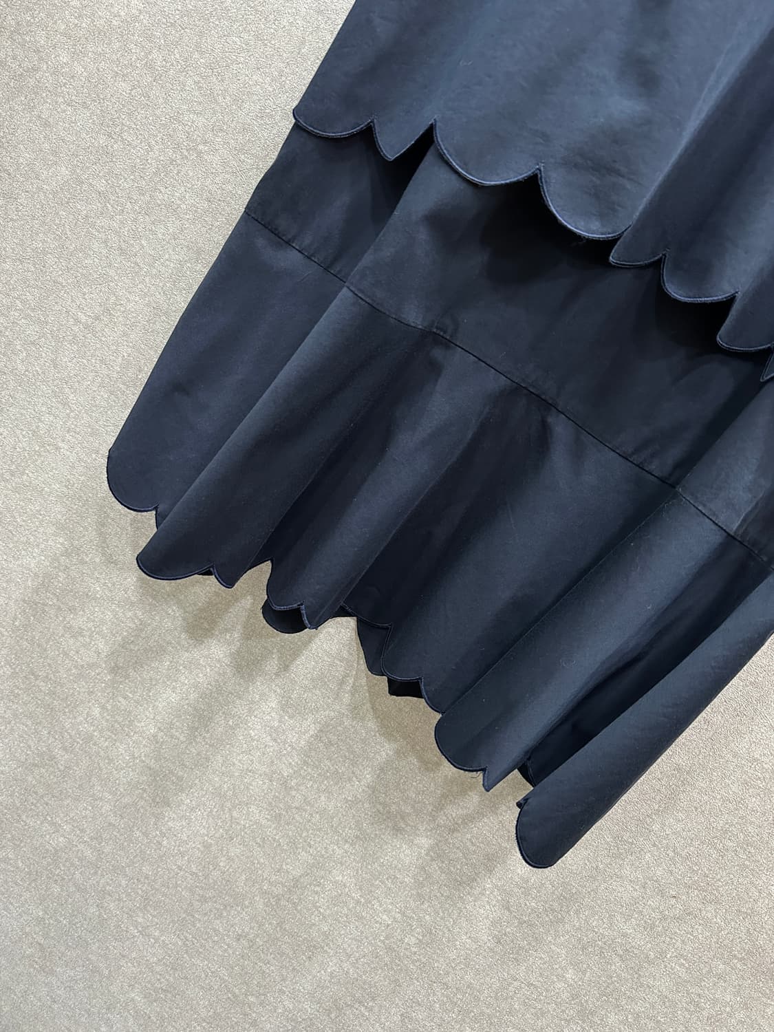 톰보이 웨이브 레이어드 원피스 상품이미지6