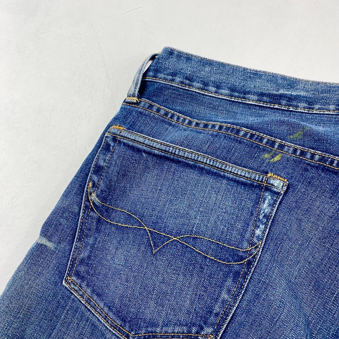 폴로 바릭 페인트 스플래터 디테일 데님 진 (34) 상품이미지7