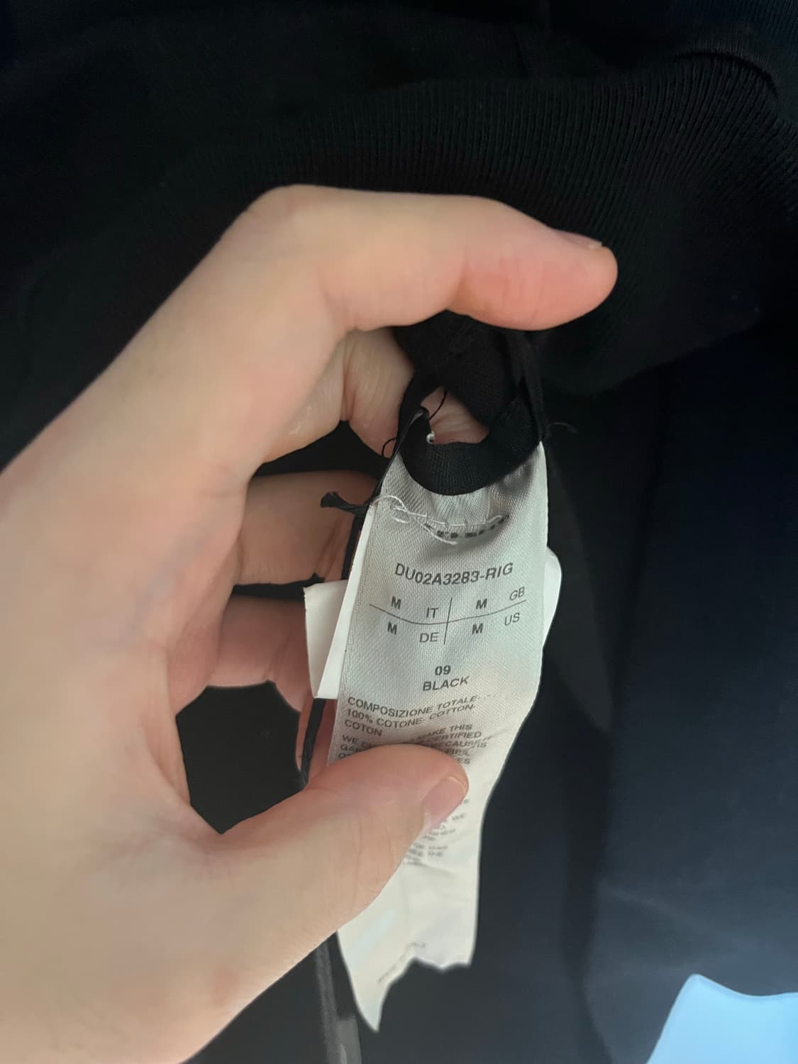 릭오웬스 그랜버리 맨투맨 M 상품이미지4