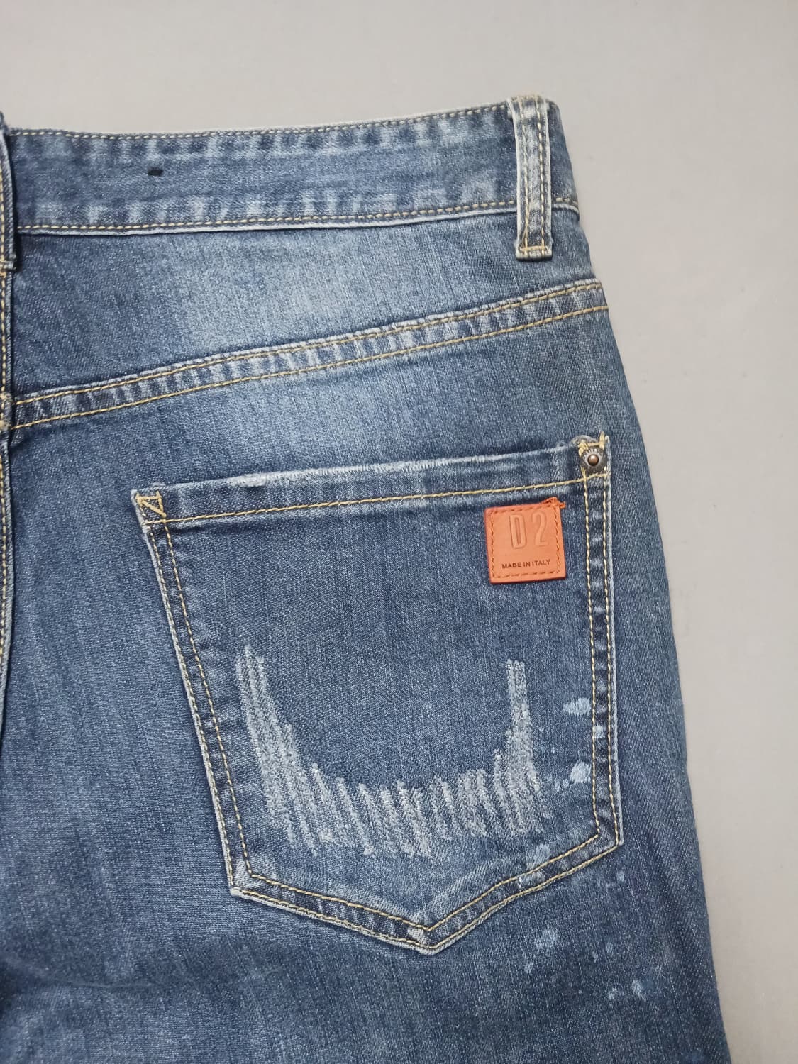 [48] 디스퀘어드2 페인트 디스워싱 슬림진 청바지 32 33 상품이미지9