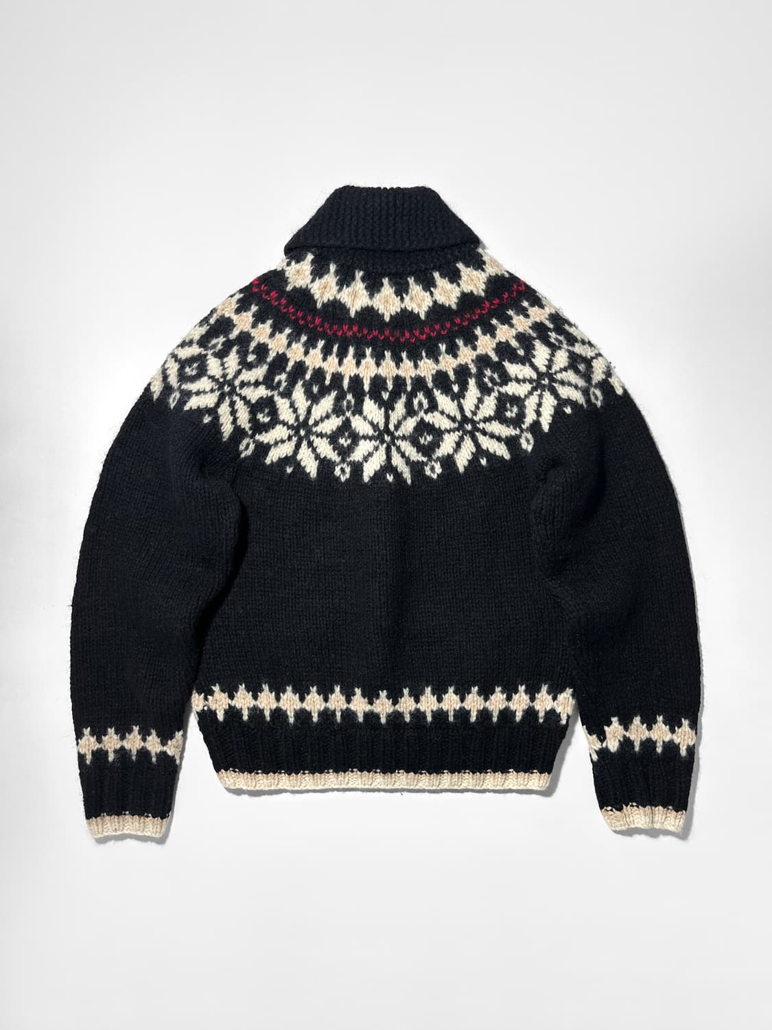 빈티지 눈꽃 코위찬 스웨터  상품이미지3