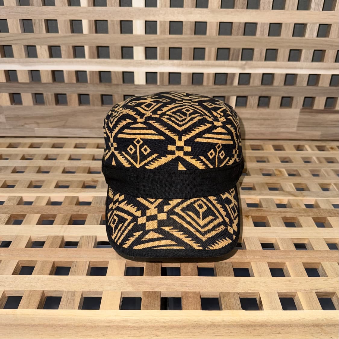 빈티지 아즈텍 패턴 군모 상품이미지1