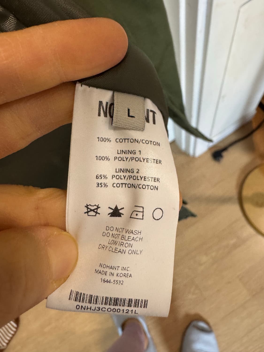 nohant 노앙 트렌치코트 상품이미지5