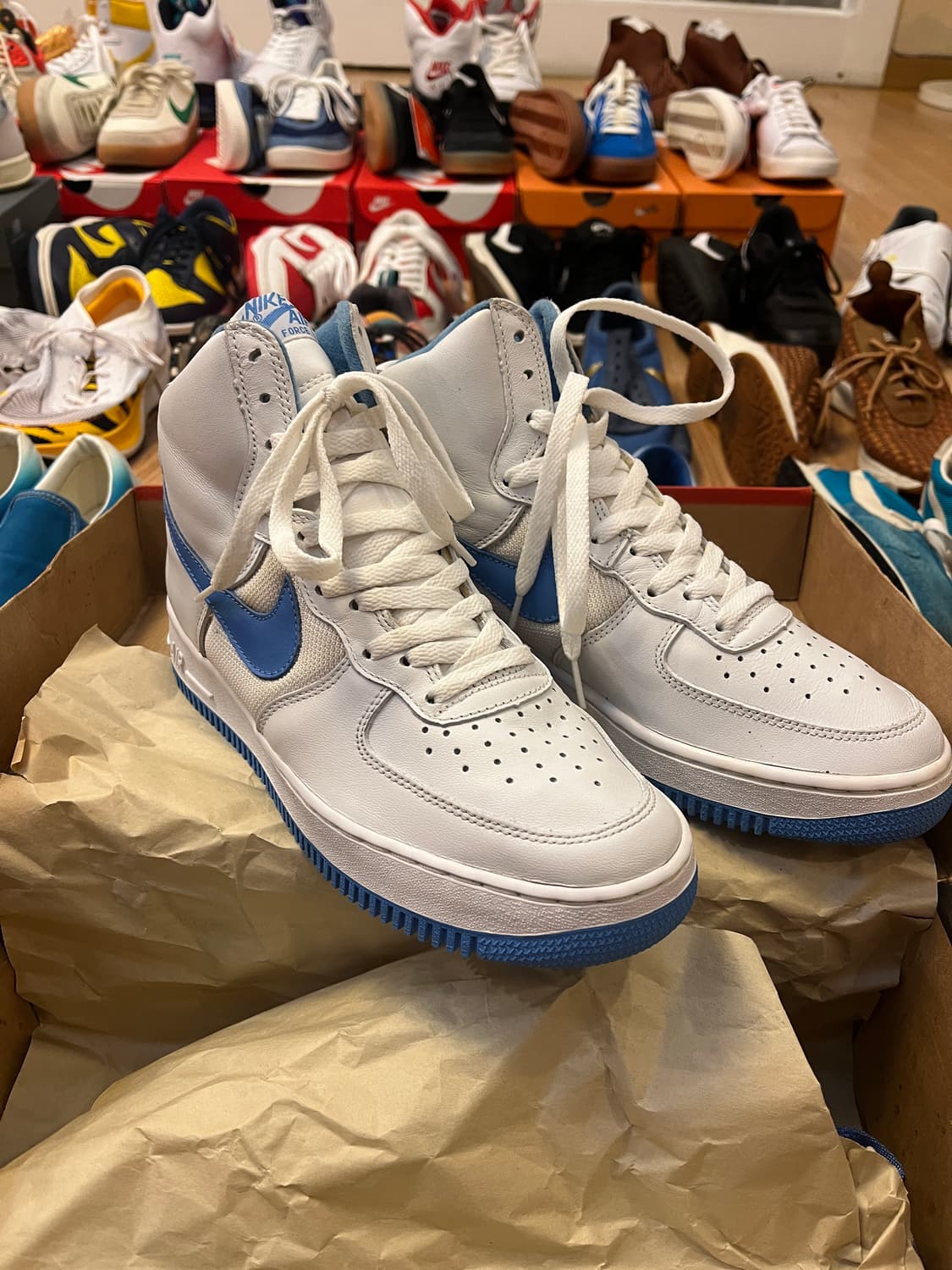 1999 나이키 에어포스 하이 메쉬 255 기무타쿠 히어로 새제품 상품이미지3