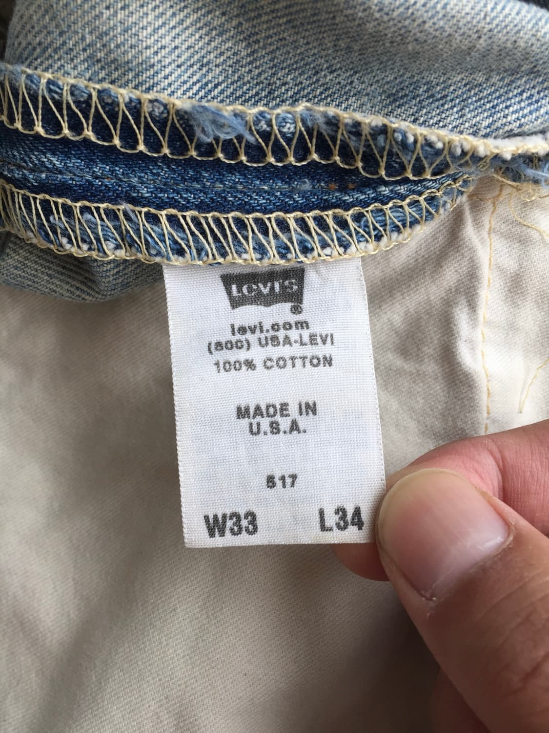 00‘s USA levis 517 big E 리바이스 lvc 71517 상품이미지9