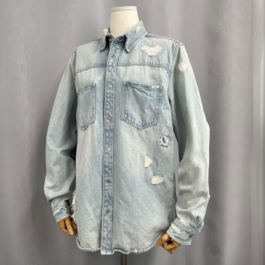 자라 데미지 웨스턴 데님 셔츠/#3612 상품이미지2