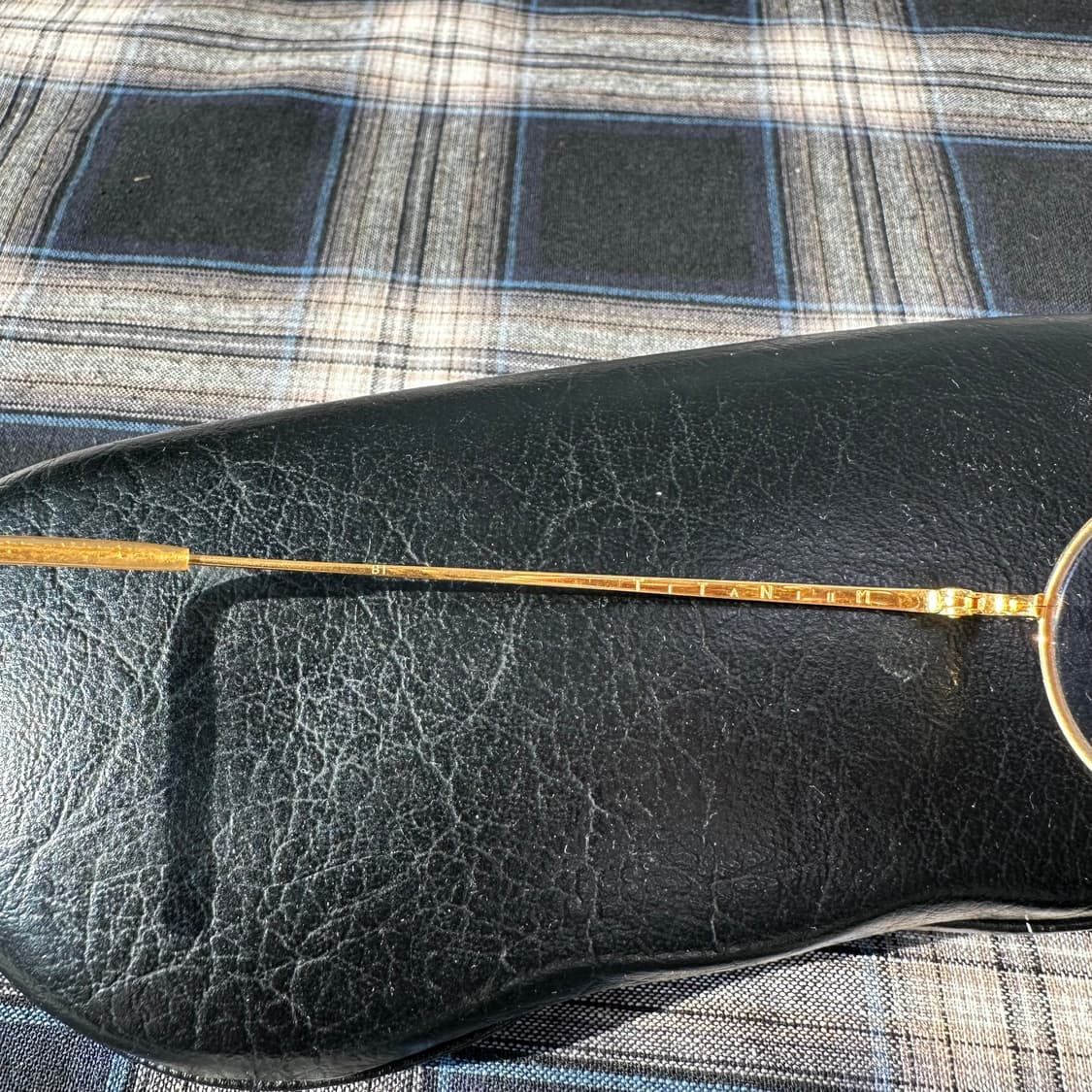 하쿠산 백산안경 티타늄 금장 24k 상품이미지5