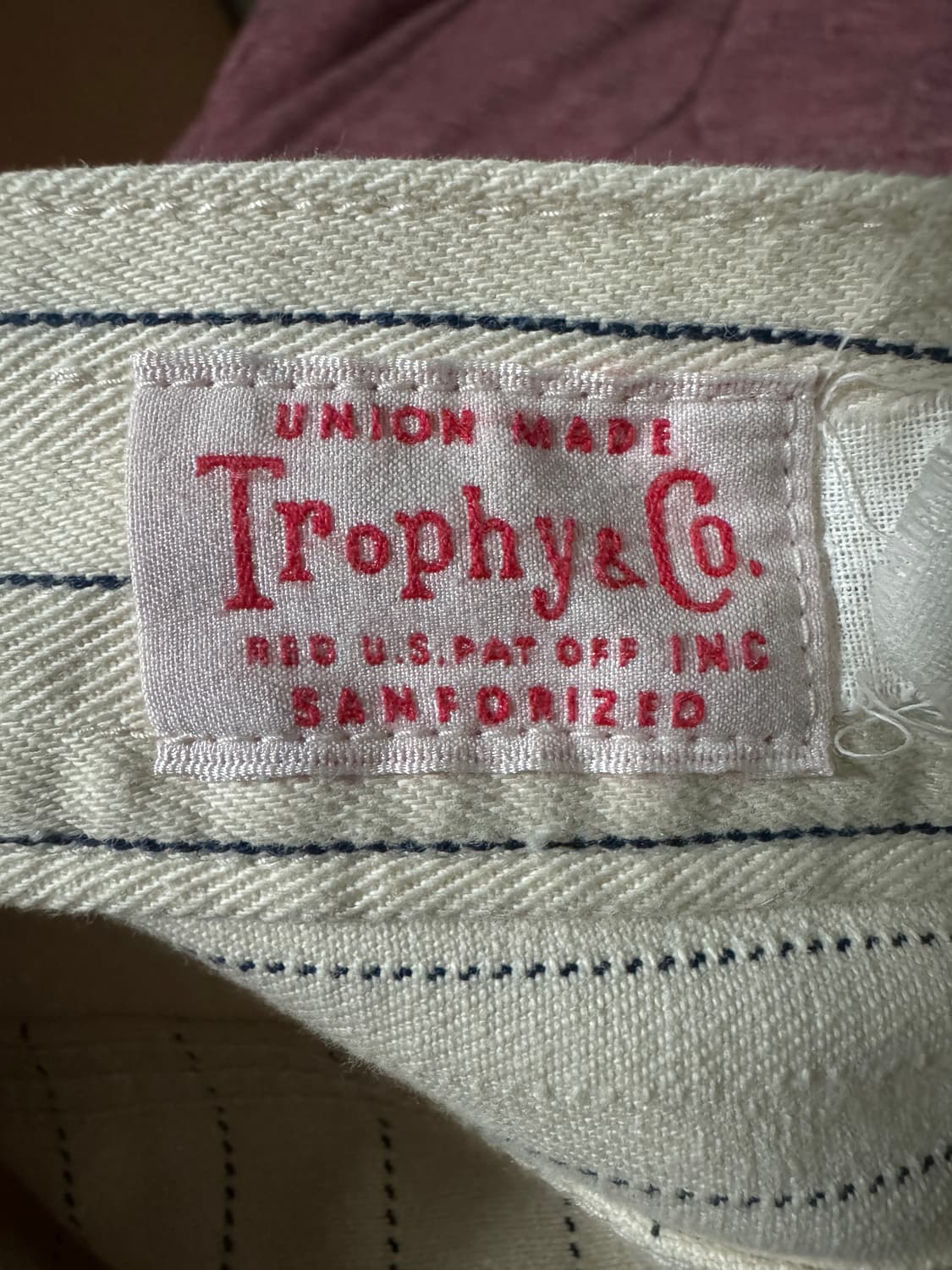 트로피클로딩 코크 스트라이프 팬츠 36 상품이미지4