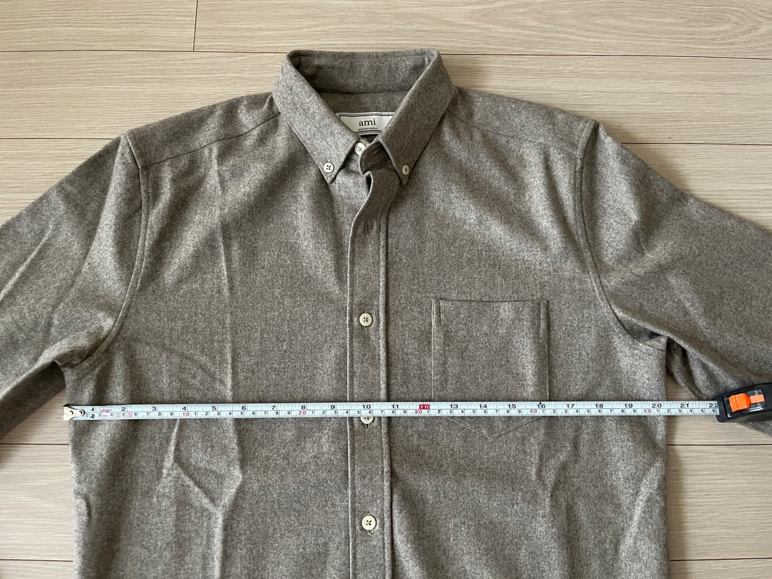 (Man) 아미 울100% 클래식 셔츠  상품이미지6
