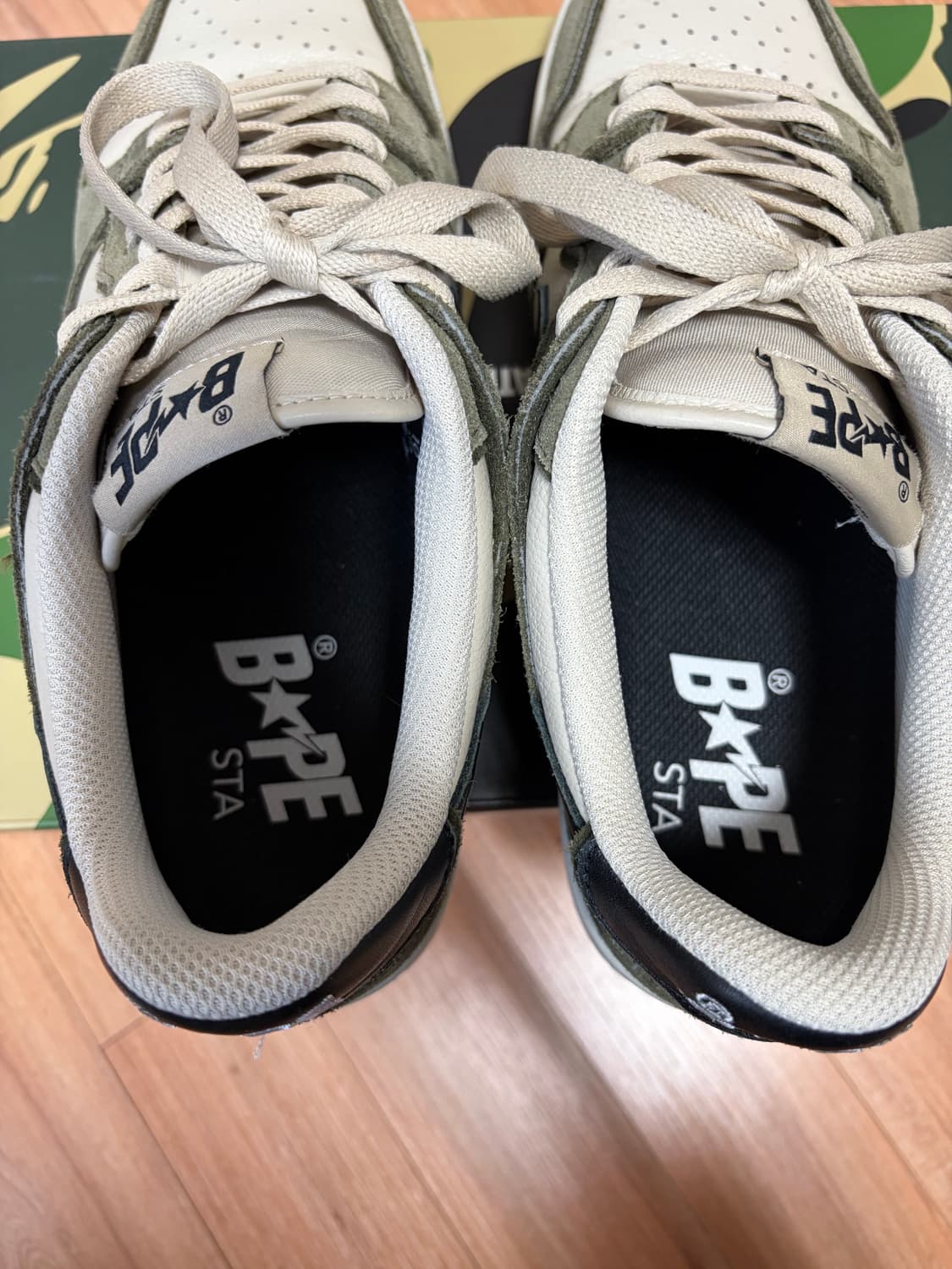 [280] 베이프 SK8 스타 올리브 상품이미지6