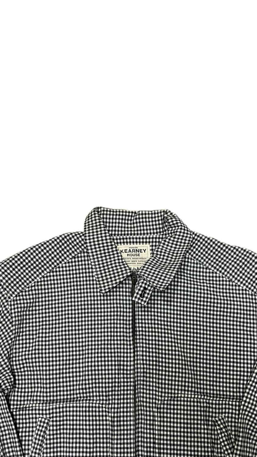 Kearney house 커니하우스 깅엄체크 집업 자켓 상품이미지9