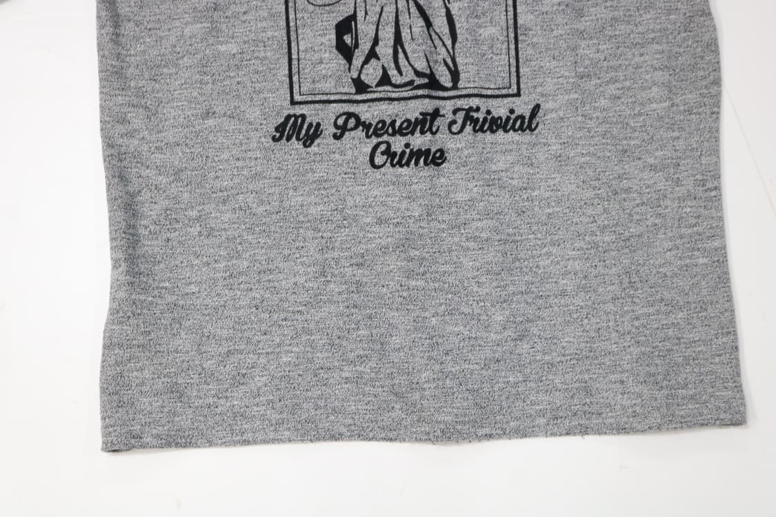 AZUL 아줄 프리메라 성모 마리아 그래픽 브이넥 7부 티셔츠 L 상품이미지4