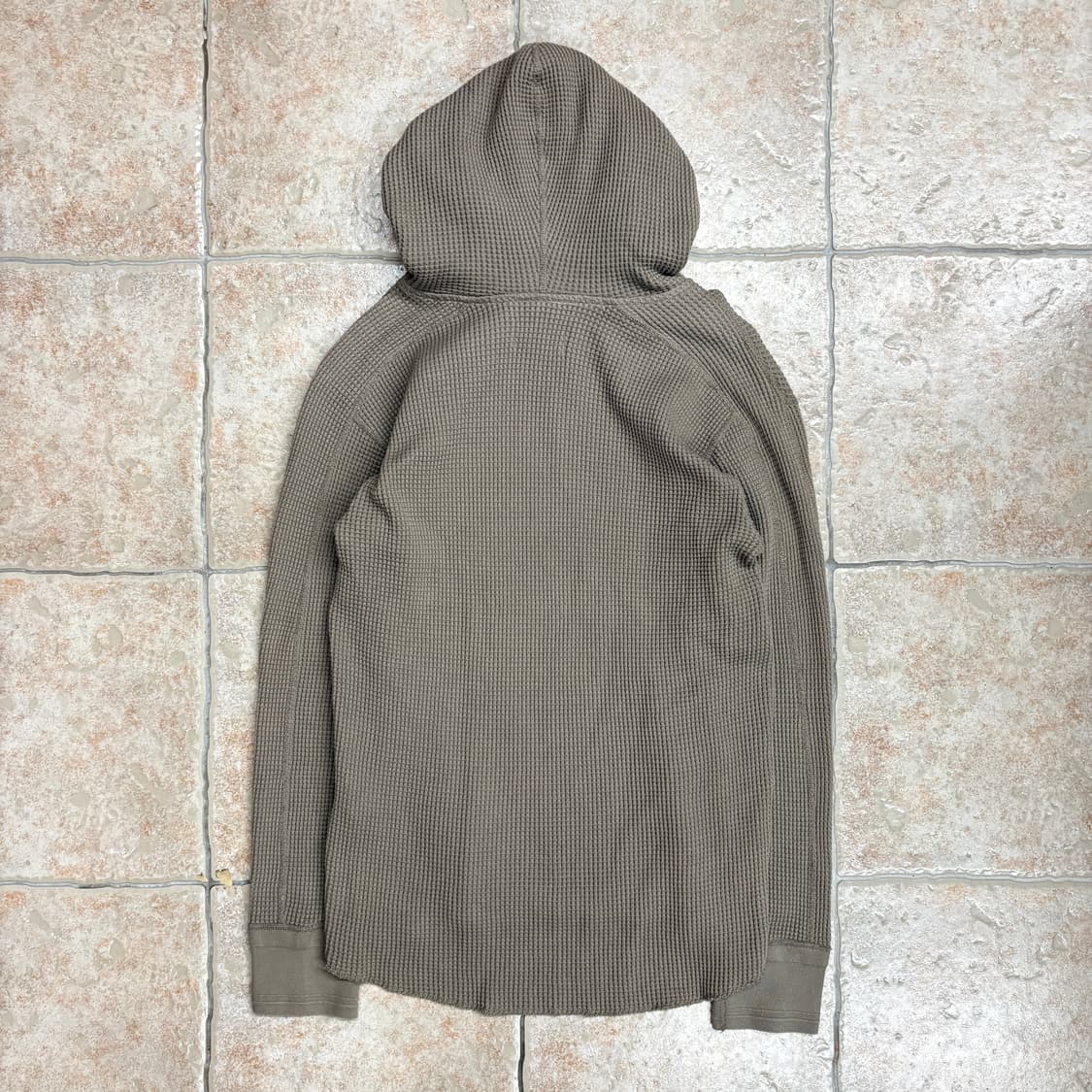 [S] Pilgram waffle cutting hoodie 상품이미지4