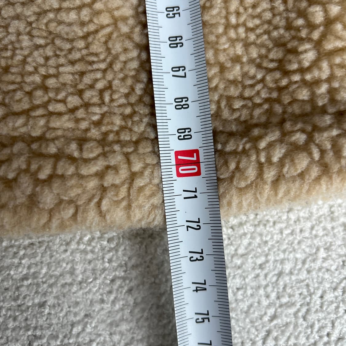 노스페이스 뽀글이 플리스 자켓 베이지 XL 상품이미지5