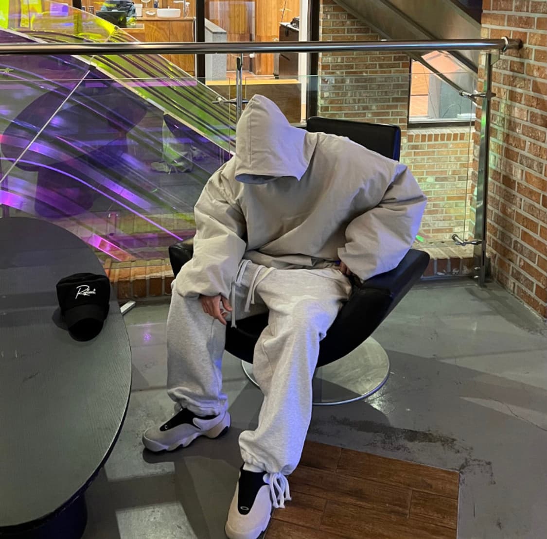 오클리 신발 팩토리 팀 x 브레인 데드 플래시 밀크 블랙 상품이미지3