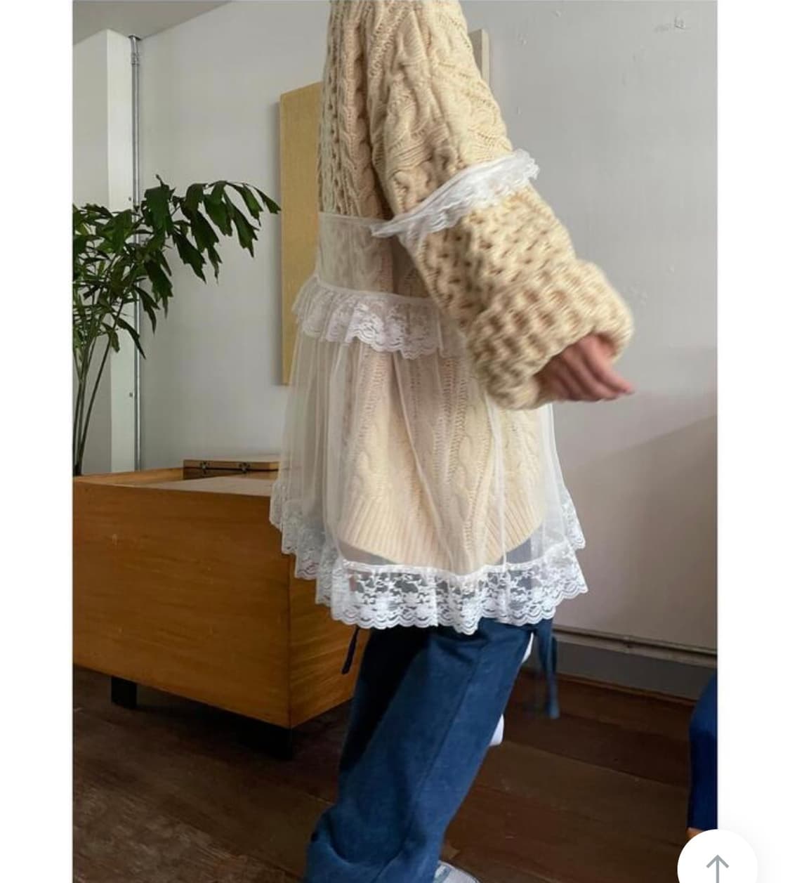 어나더랭귀지 레이스 드레스 상품이미지3