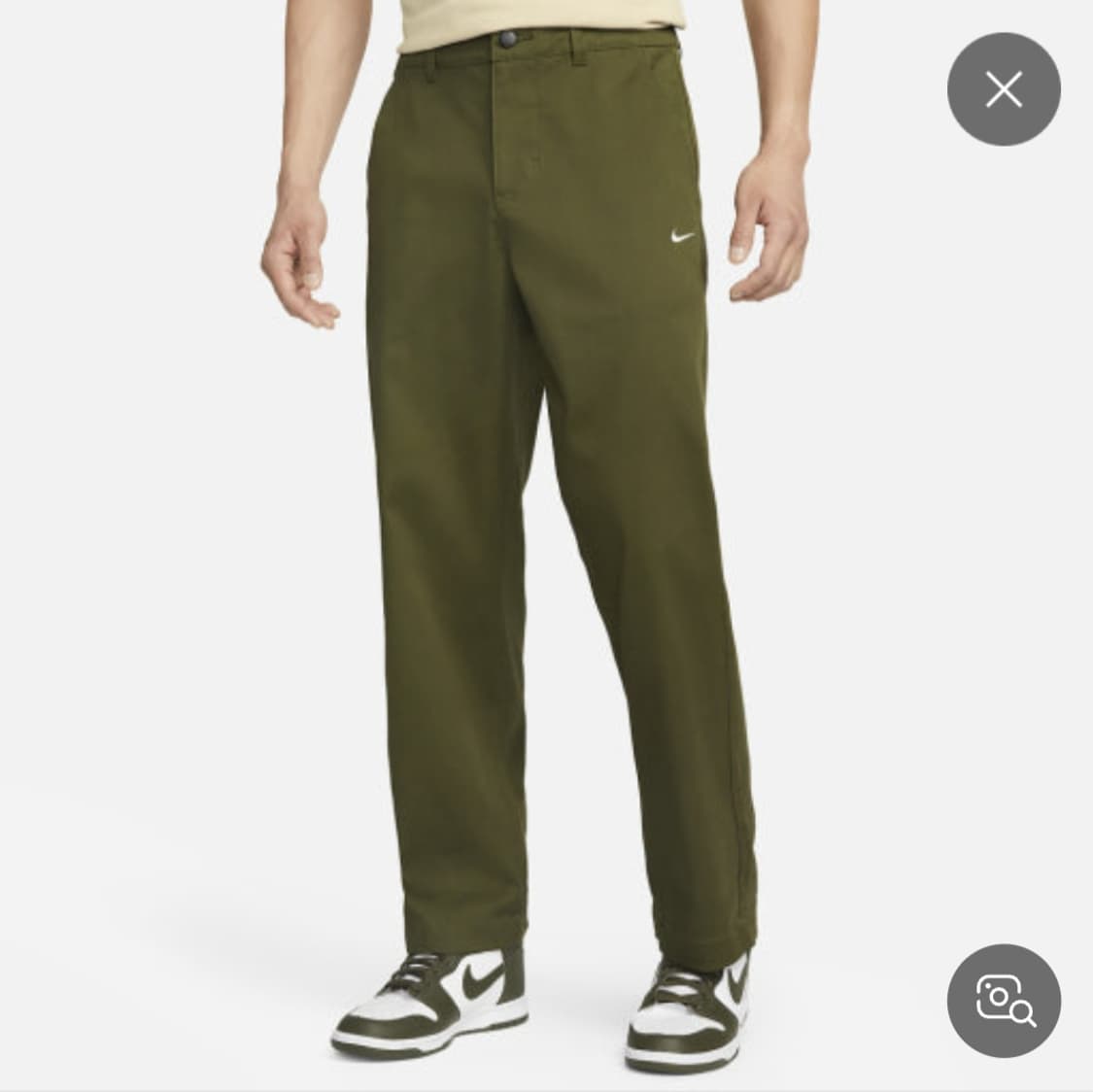 나이키 라이프 언라인드 코튼 치노팬츠 32 상품이미지2