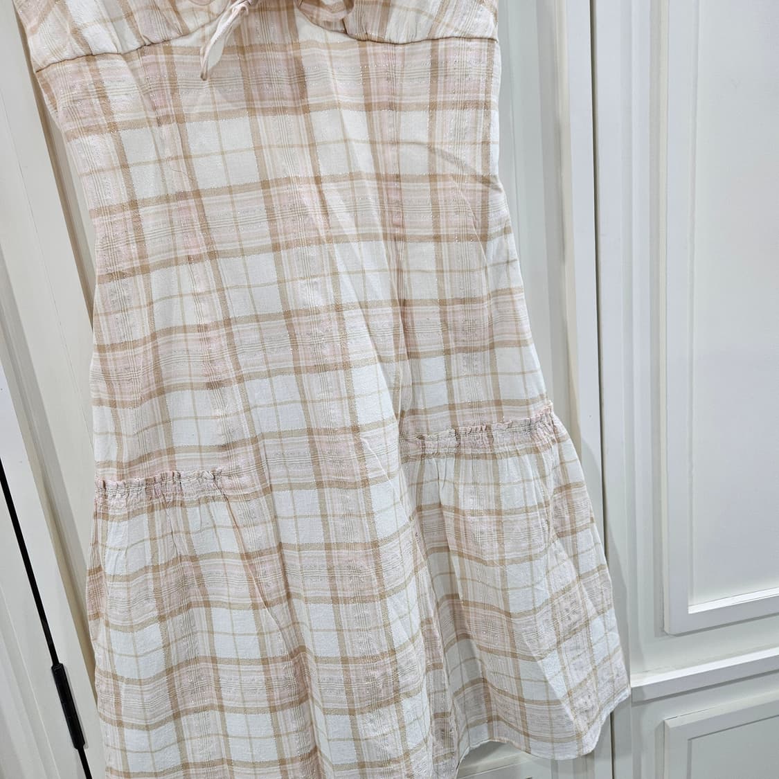 윌셀렉션(WILLSELECTION)  체크 뷔스티에 원피스 상품이미지4