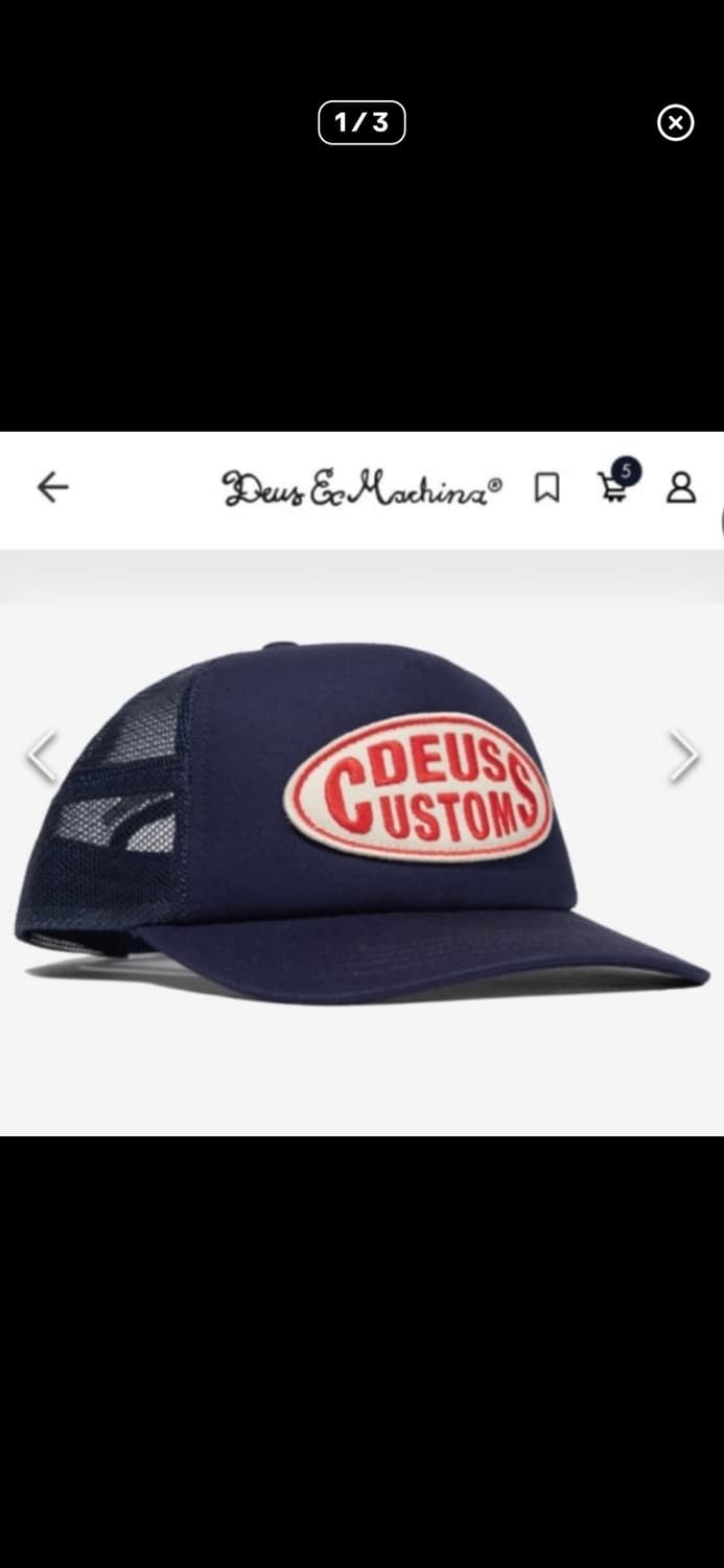 Deus ex machina trucker cap 데우스 트러커캡 상품이미지1