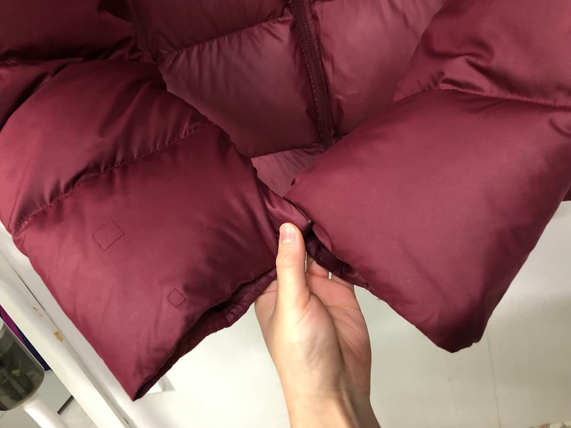 나이키 x 아스날 축구 덕다운 숏패딩 105(L) _ 버건디 상품이미지4