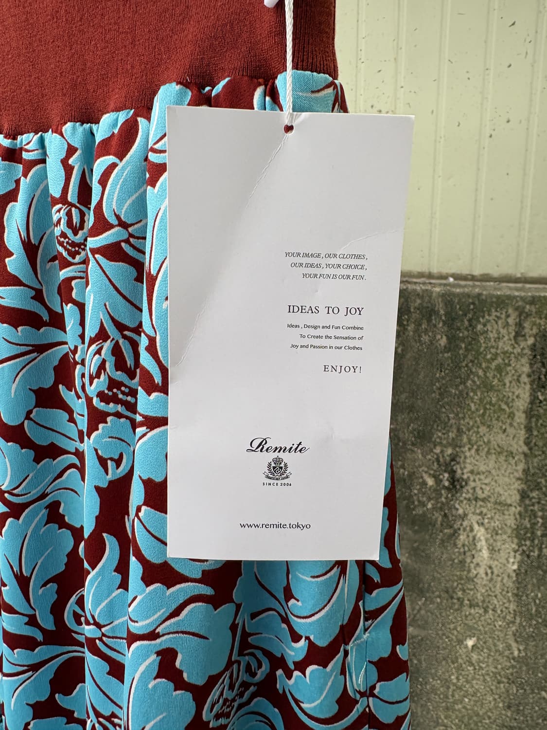 REMITE 레미테 도쿄 플로럴 스커트 상품이미지4