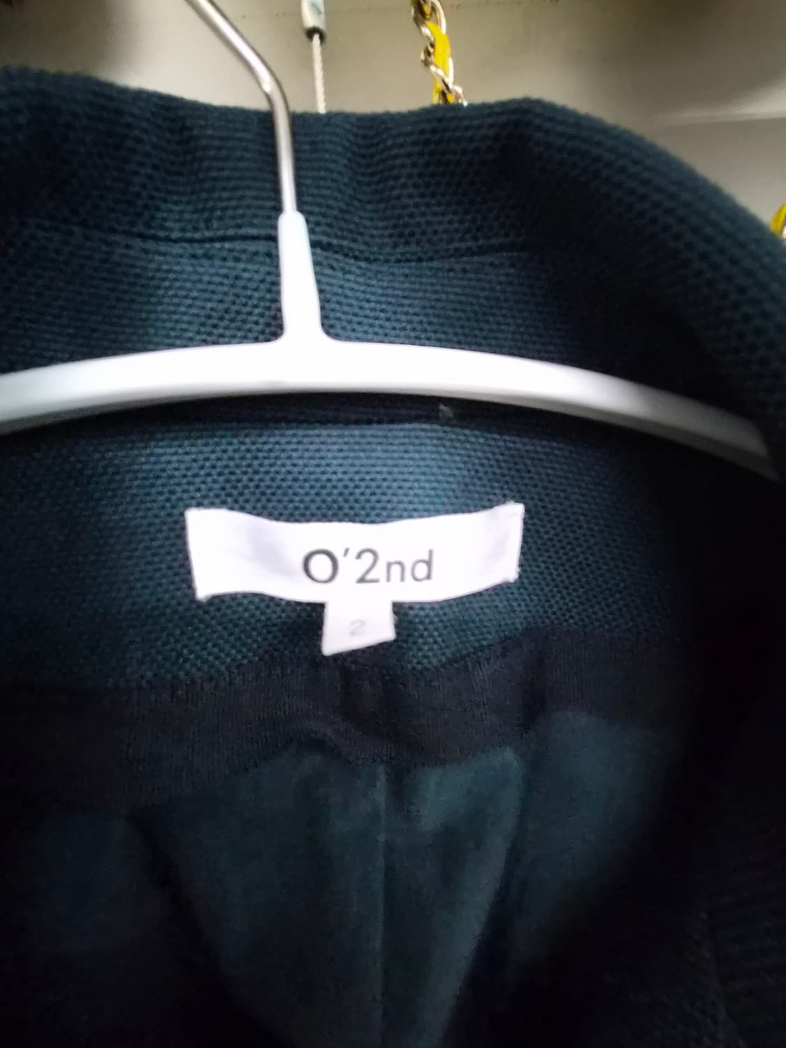 오즈세컨. 진주큐빅. 블루종 점퍼 상품이미지3