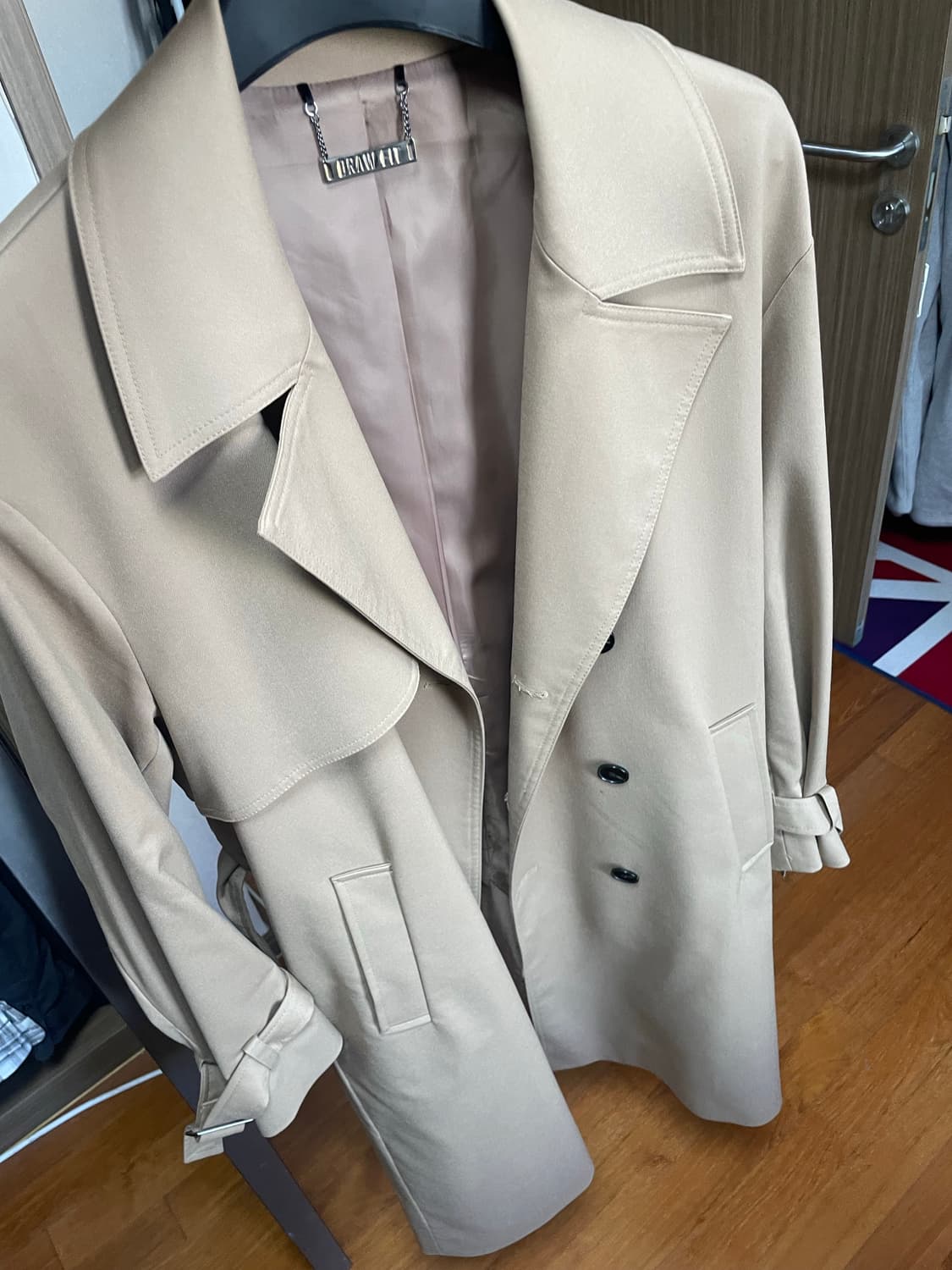 드로우핏 트렌치코트 xl 사이즈 팝니당 상품이미지1