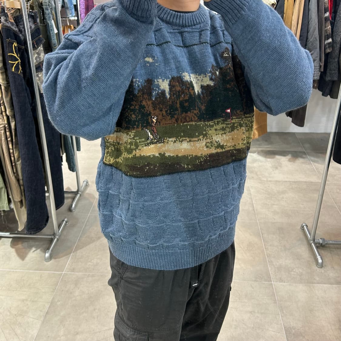 버버리 골프 울 니트 상품이미지2