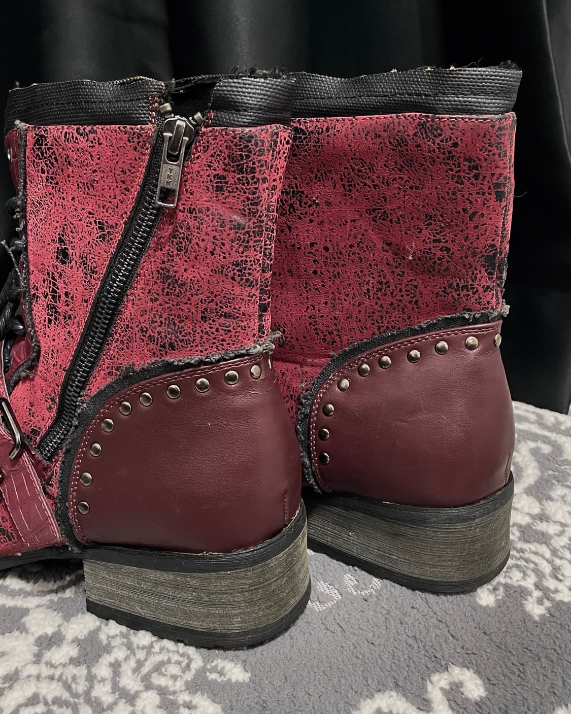 Lovehunter Vkei Studded Gothic Boots 상품이미지4