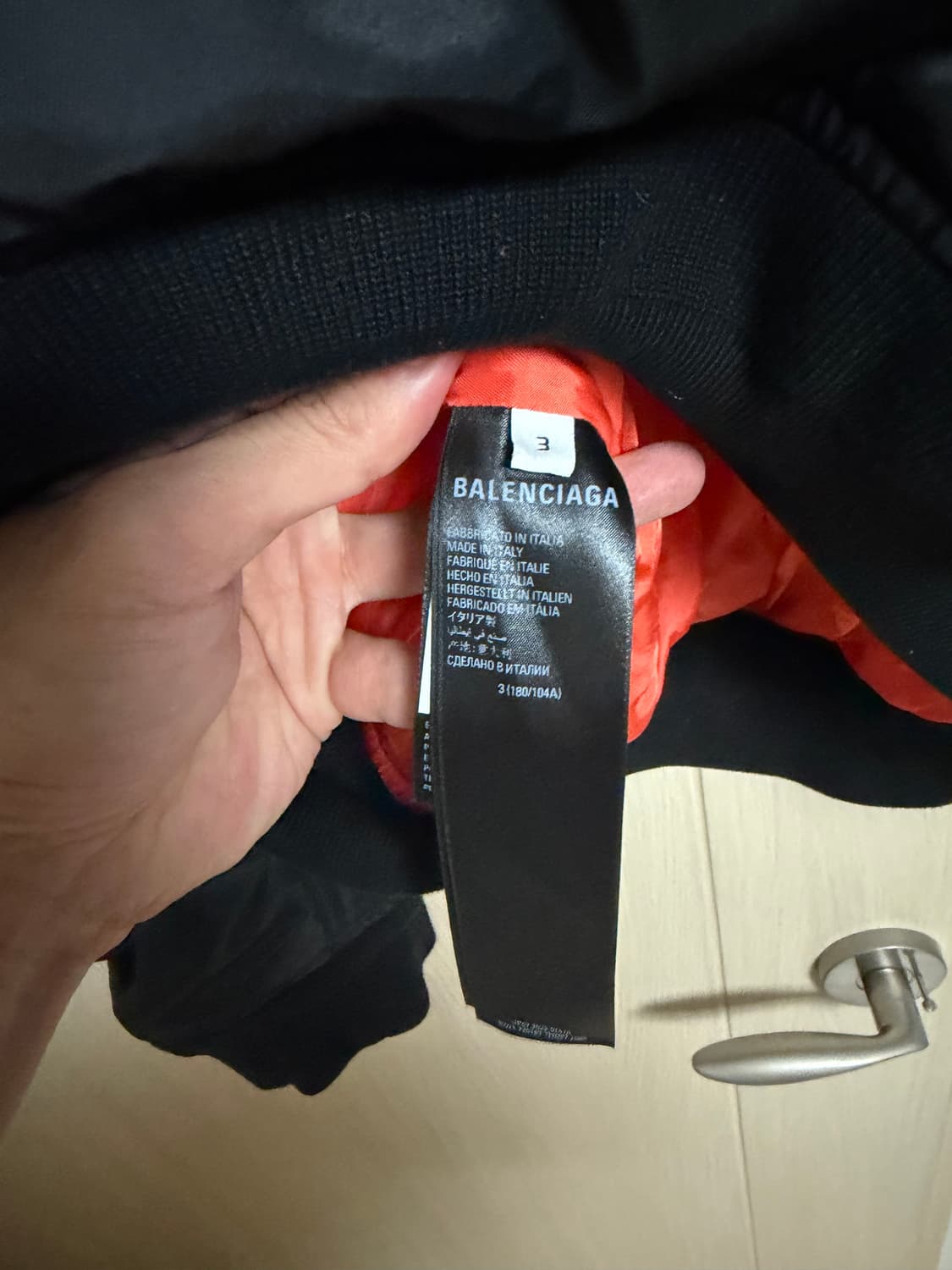 발렌시아가 풀오버 봄버 후드 자켓 마원 상품이미지6