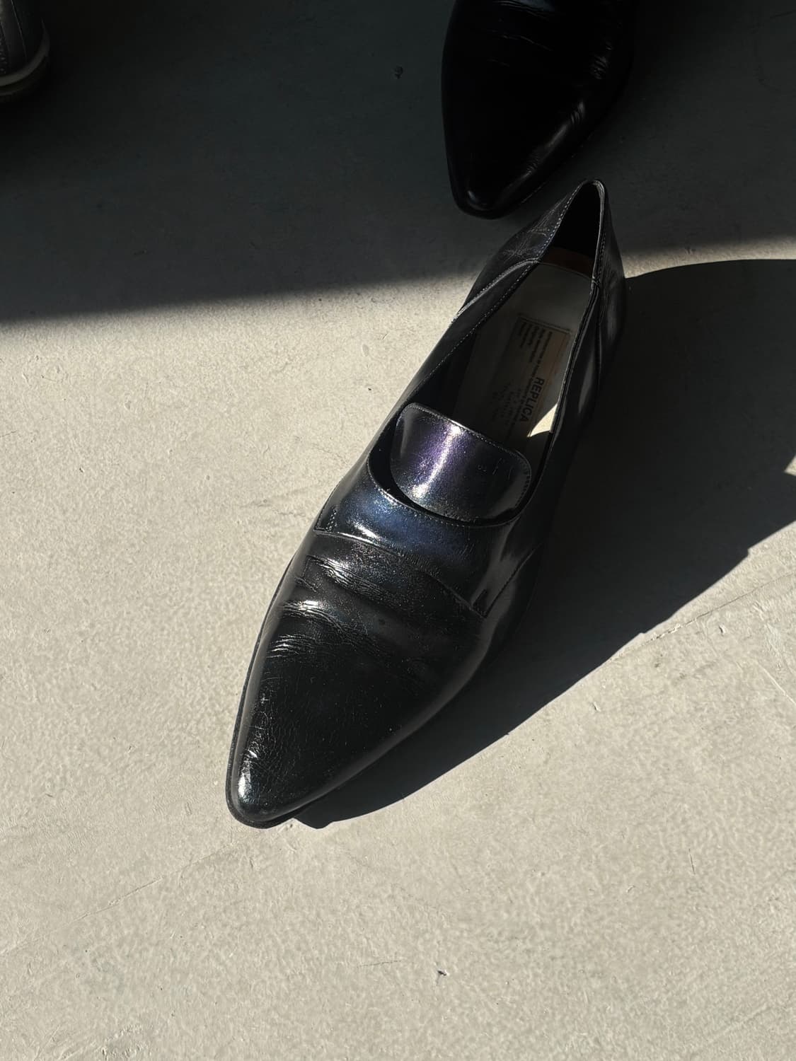 마르지엘라 고트 레더 로퍼 상품이미지1