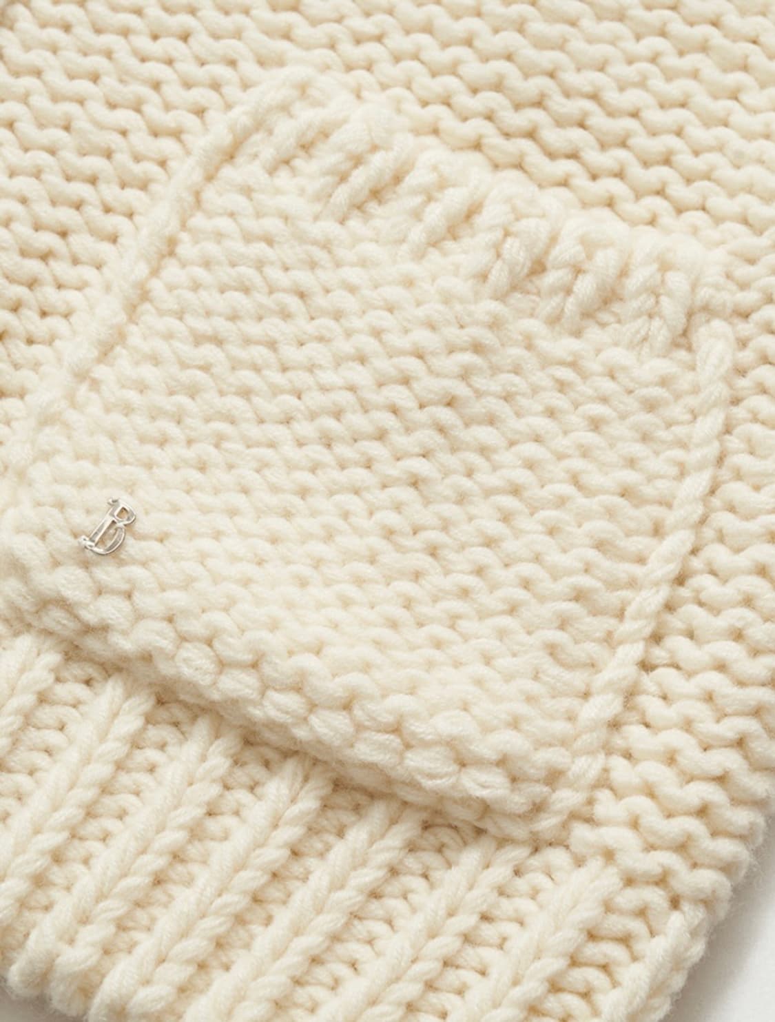 더바넷 Oversized Soap zip-up knit cardigan 상품이미지4