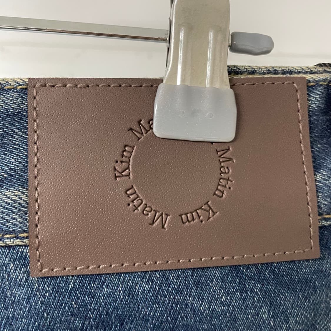 마뗑킴 데님 팬츠 L 상품이미지4