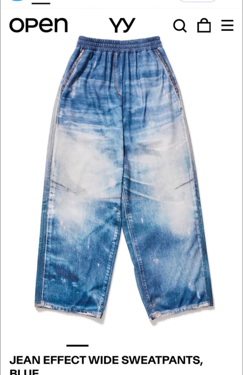 [S] 오픈yy 스웻팬츠 상품이미지1