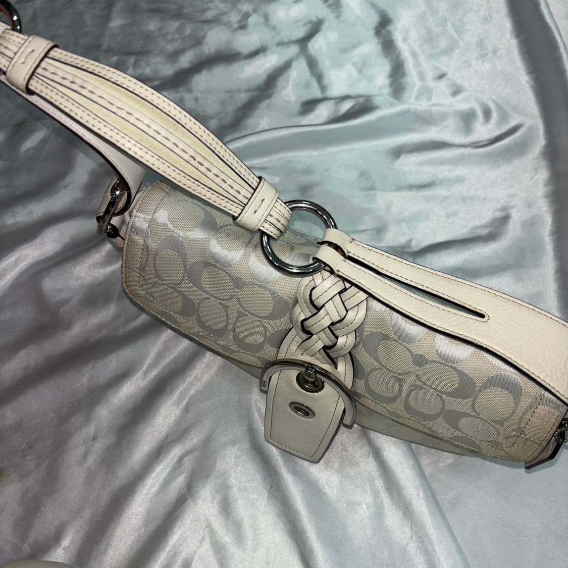 빈티지 코치 꼬임 버클 숄더백 가방 상품이미지7