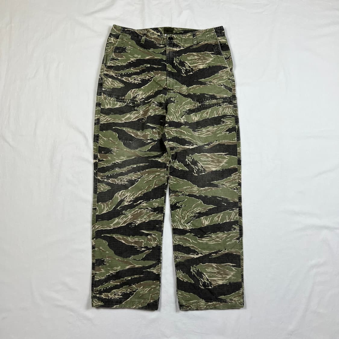 90s 스투시 stussy 타이거카모 팬츠 바지 상품이미지1