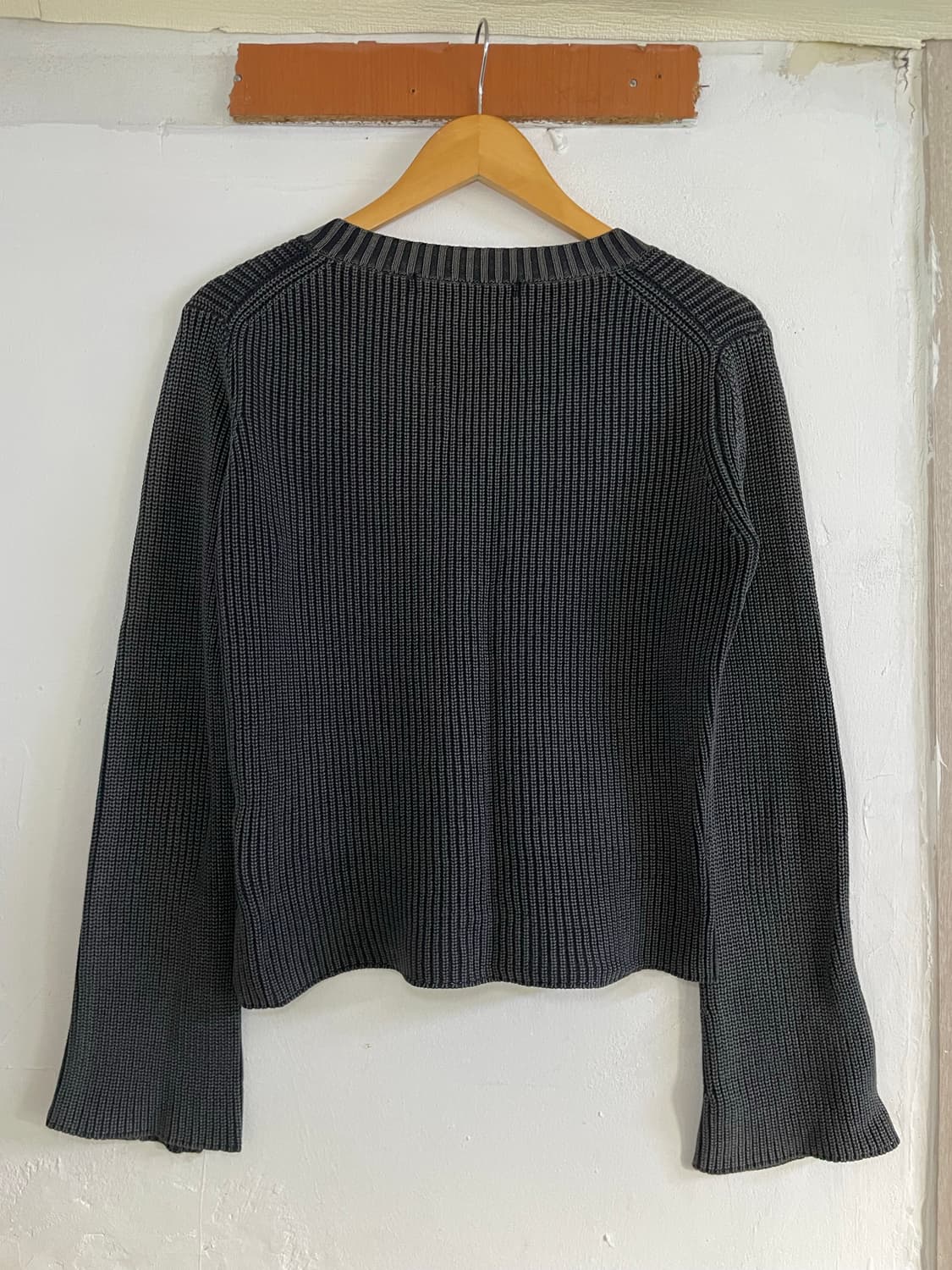 준야와타나베 꼼데가르송 피그먼트 워싱 니트 상품이미지2