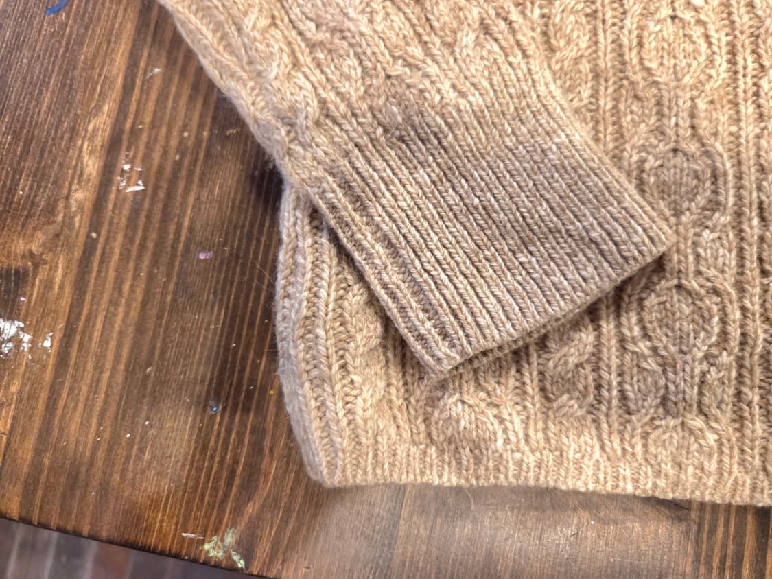 브룩스 브라더스 카멜헤어 케이블니트 상품이미지7