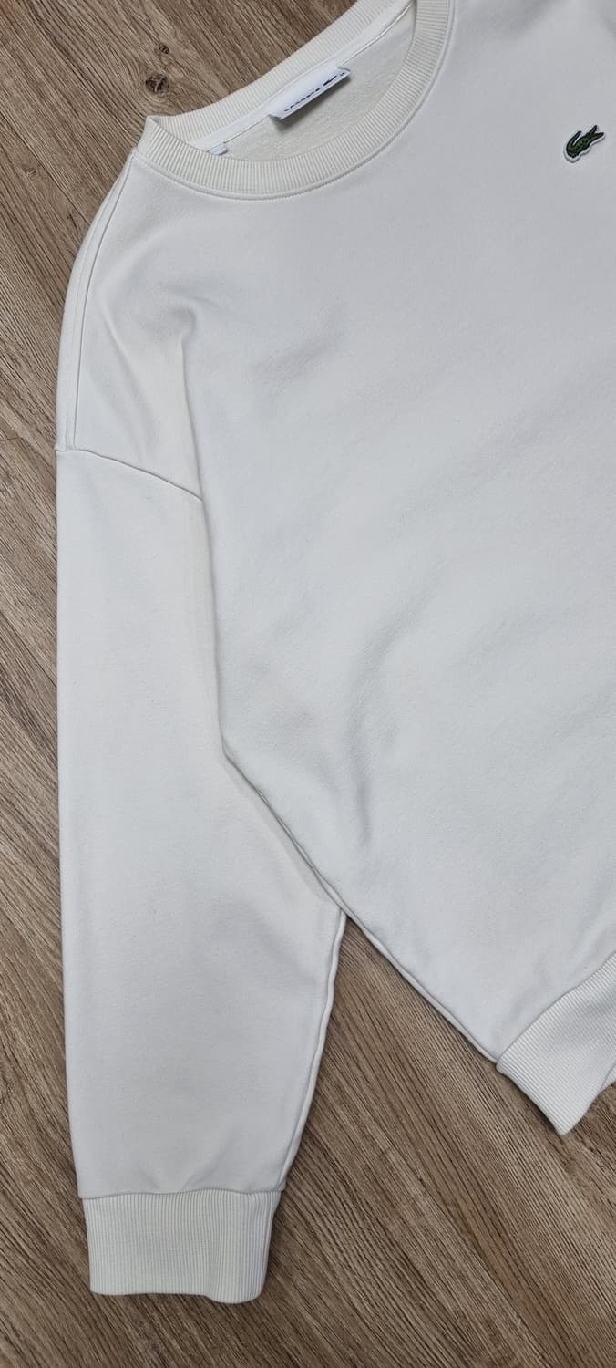 라코스테 베이직 맨투맨 M _ 여성 상품이미지3