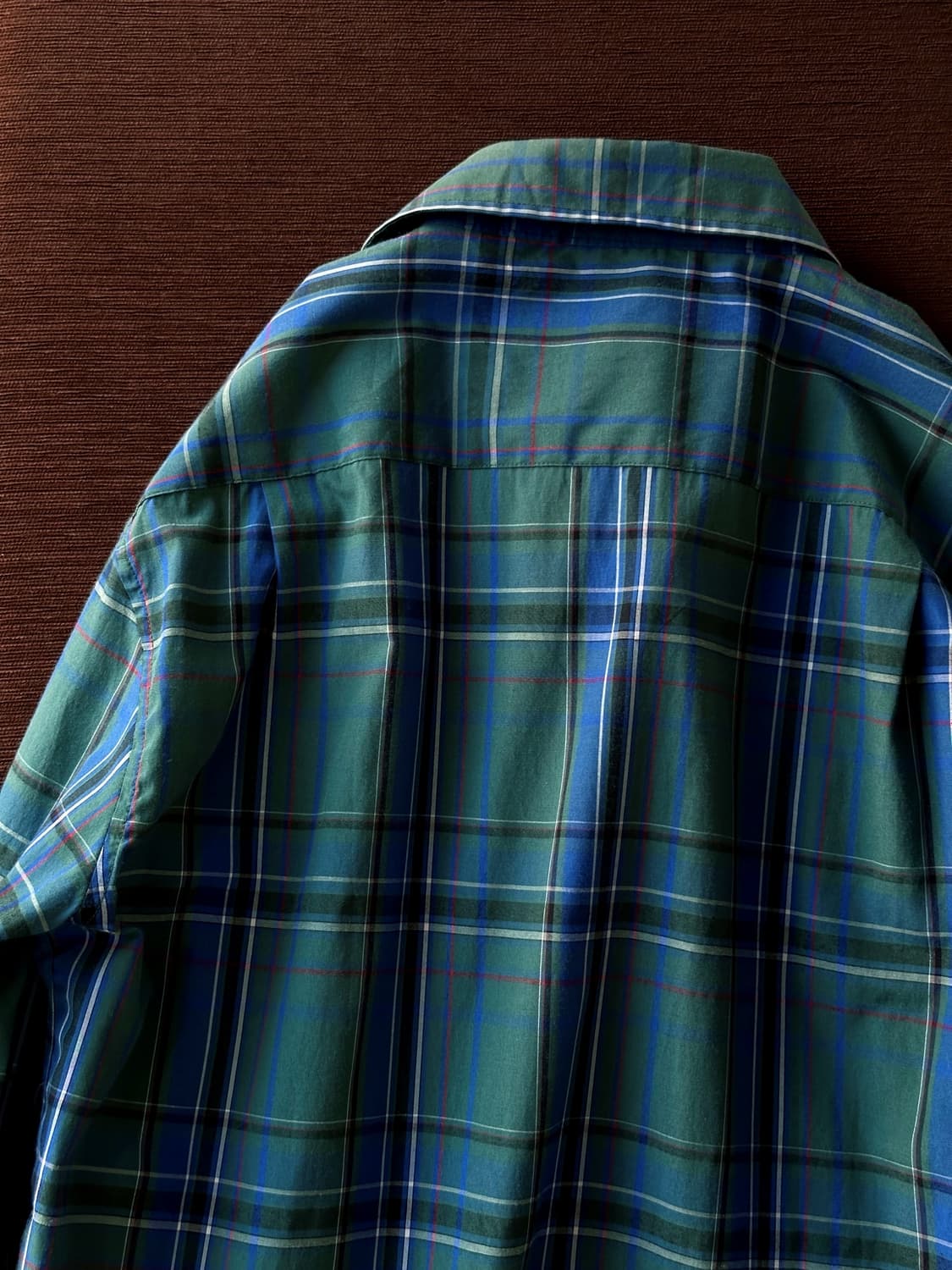 High count cotton check L/S shirt 상품이미지6