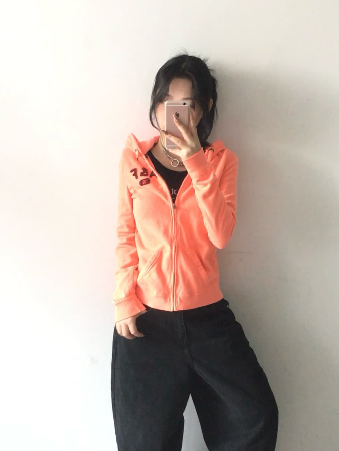 아베크롬비 로고 후드집업 상품이미지2