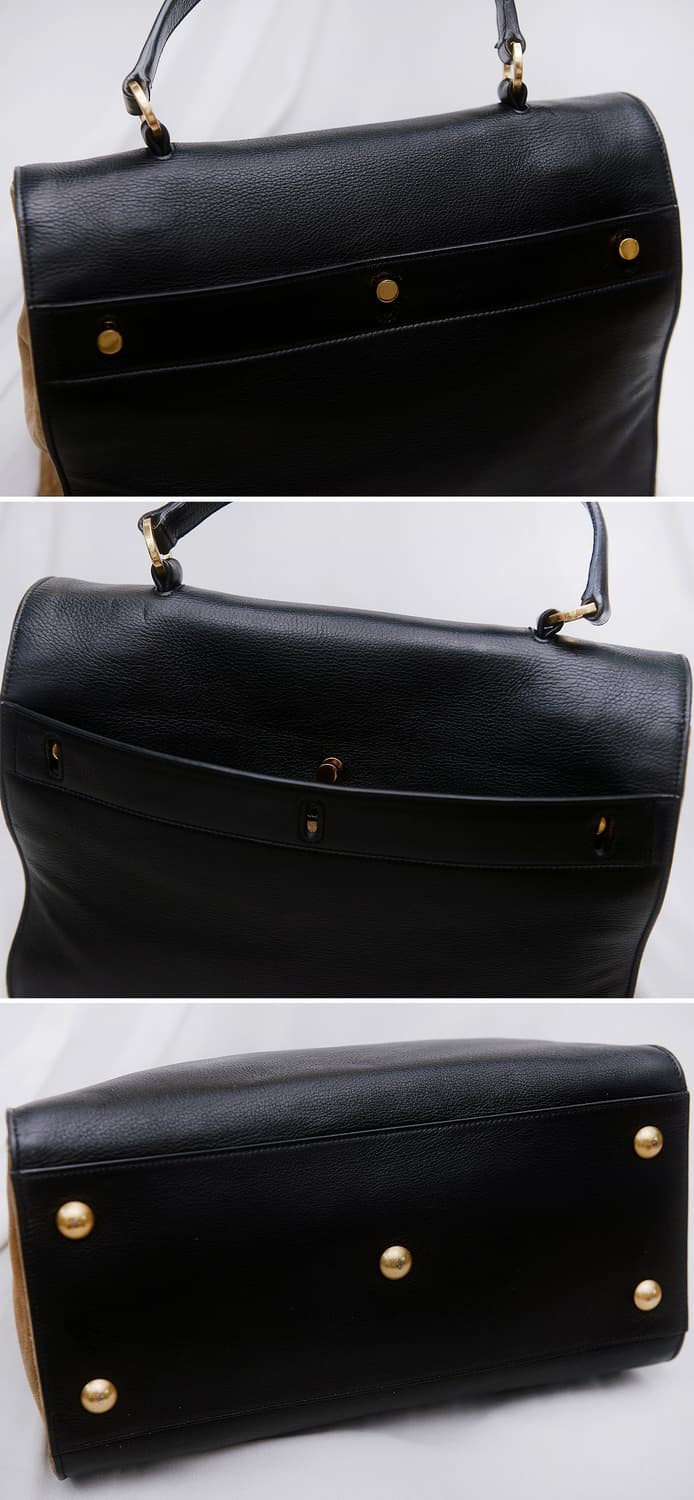 생로랑 (YSL) 삭 뮤즈 투 블랙브라운 2웨이 (토트.숄더.크로스) 상품이미지5