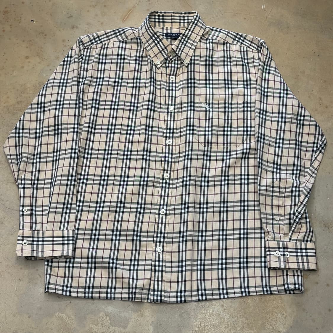 L 버버리 체크 셔츠 상품이미지2